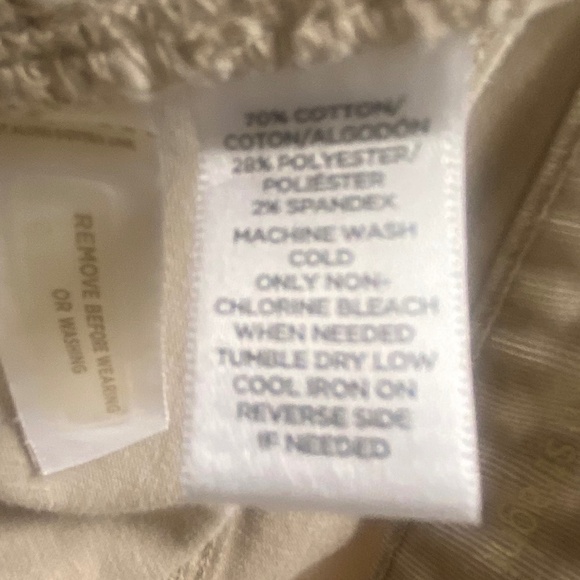 Tan Straight Leg Corduroy Jeans - Picture 8 of 9